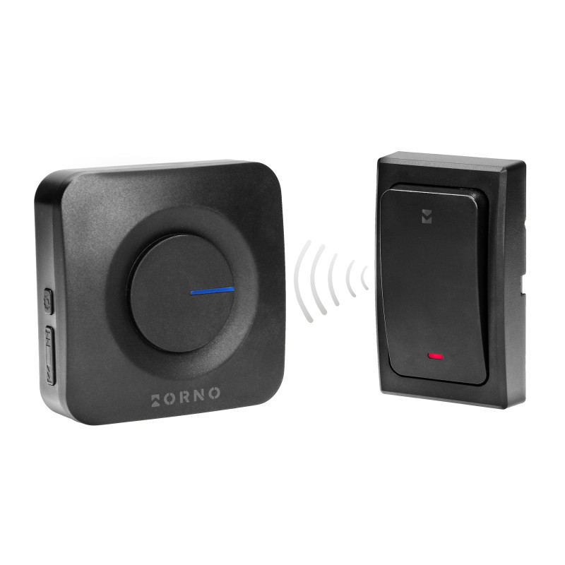 Trådlös ringklocka ONDO AC, nätverksansluten, batterilös knapp, inlärningssystem, 36 ljud, räckvidd 200m.