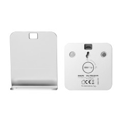 Philips WelcomeBell MP3 trådlös ringklocka, 8 melodier, MP3-uppladdningsfunktion, räckvidd upp till 300m.