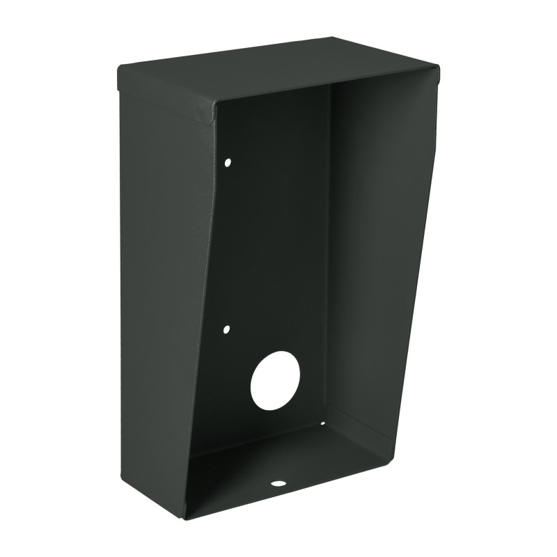 Skyddstak till FOSSA porttelefoner, ytmontage, svart