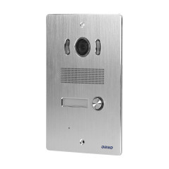 Trådlös videodörrtelefon, färg, LCD 7', med närhetsläsare för nyckelbrickor, intercom, infällt montage, INDI P