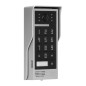 Ett videodörrtelefonsystem, handsfree, färg, LCD 7', intercom, med kodlås, ytmontage, svart, SCUTI.