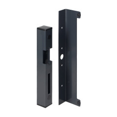 Elektromagnetisk lås H350 lång för 40x40 Svart