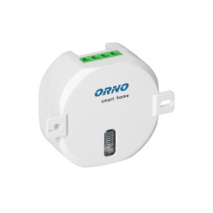 Inbyggnadsrelä (godkänd) ORNO Smart Home trådlöst styrd, med radiomottagare, belastning 1000W.
