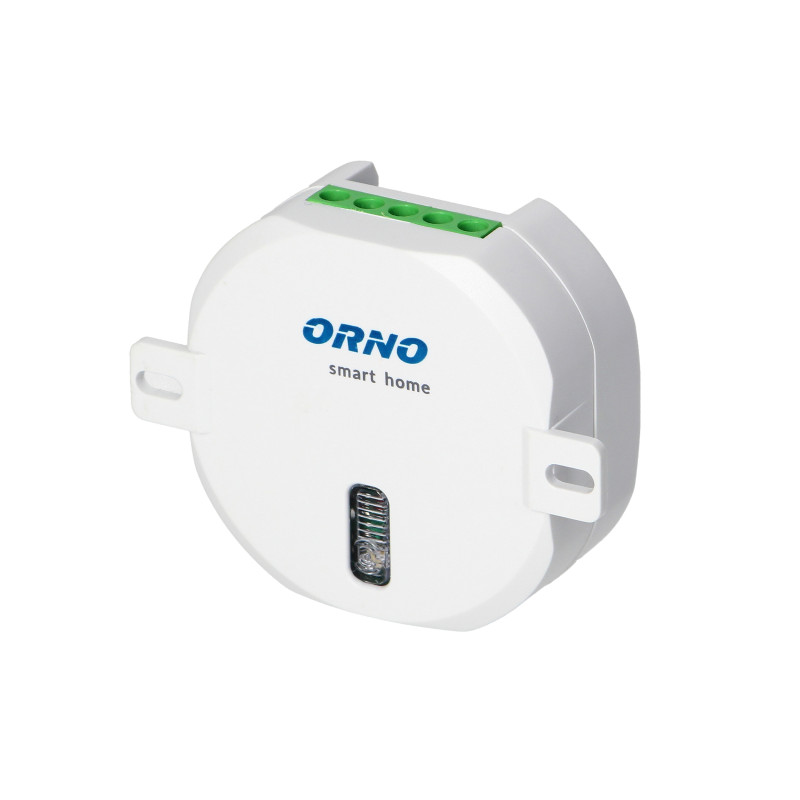 Rullgardinsreläet ORNO Smart Home infällt (godkänt) trådlöst styrt, med radiomottagare, max motorstyrka