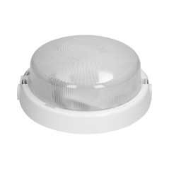 8080T/MAT-RIVA/MS, belysningsarmatur med mikrovågsrörelsesensor, 100W, E27, IP44, mattglas, tändspolar | HandlaSmidigt.se