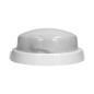 8080T/MAT-RIVA/MS, belysningsarmatur med mikrovågsrörelsesensor, 100W, E27, IP44, mattglas, tändspolar