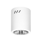 KORIN 13, infälld armatur, 60W, E27, stål, vit