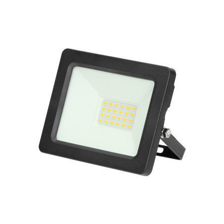 ALLED 20W LED-strålkastare, 1600lm, IP65, 4000K, Aluminium+glas