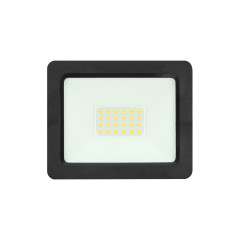 ALLED 20W LED-strålkastare, 1600lm, IP65, 4000K, Aluminium+glas