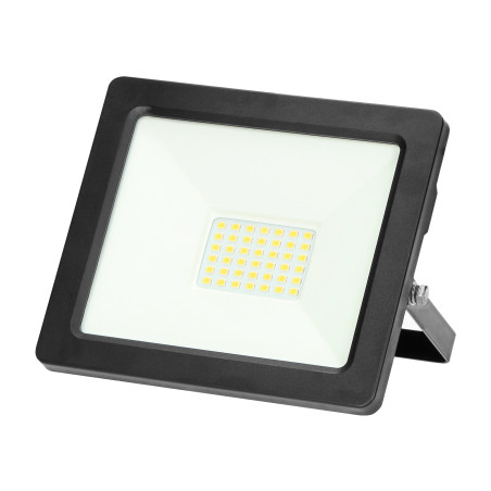 ALLED 30W LED-strålkastare, 2400lm, IP65, 4000K, Aluminium+glas
