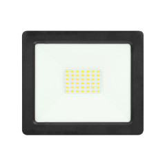 ALLED 30W LED-strålkastare, 2400lm, IP65, 4000K, Aluminium+glas