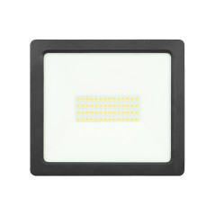 ALLED 50W LED-strålkastare, 4000lm, IP65, 4000K, Aluminium+glas