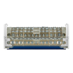 Fördelningsblock med 4 rader, 15 ledningar.