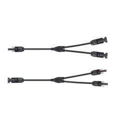 Fördelare 2xMC4, Typ Y, för solpaneler