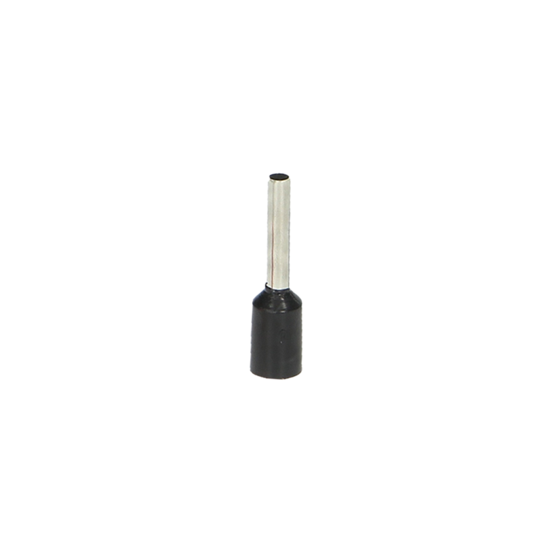 Isolerad hylsa, maximal tvärsnitt 1,5 mm², längd av kopparhylsa 8 mm, 100 stycken.