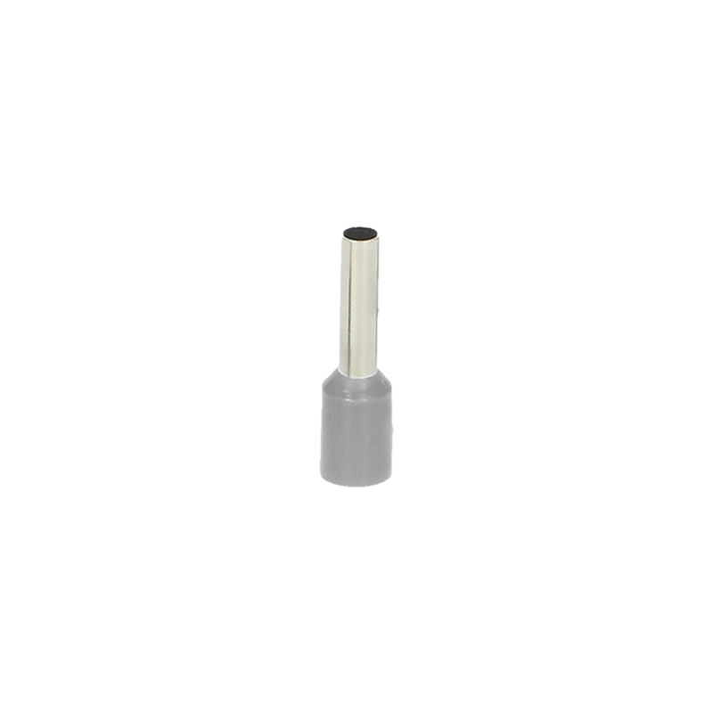 Isolerad hylsa, maximal tvärsnitt 2,5 mm², kopparhylsans längd 8 mm, 100 stycken.