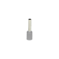 Isolerad hylsa, maximal tvärsnitt 2,5 mm², kopparhylsans längd 8 mm, 100 stycken.