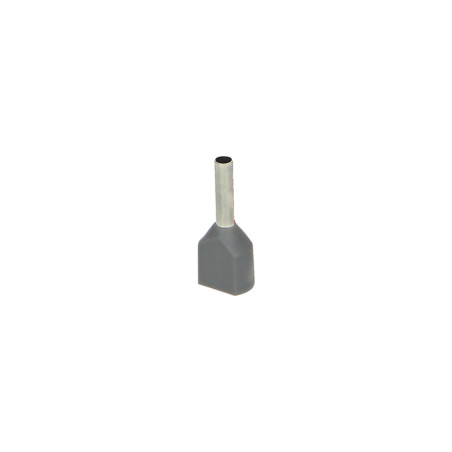 Isolerad dubbelhylsa, maximal tvärsnittsarea 2,5 mm², kopparhylsans längd 10 mm, 100 stycken. | HandlaSmidigt.se