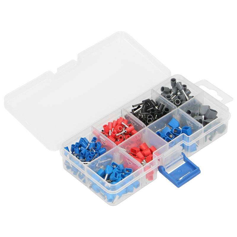Kabeländhülsen-Set, 350 Stück.