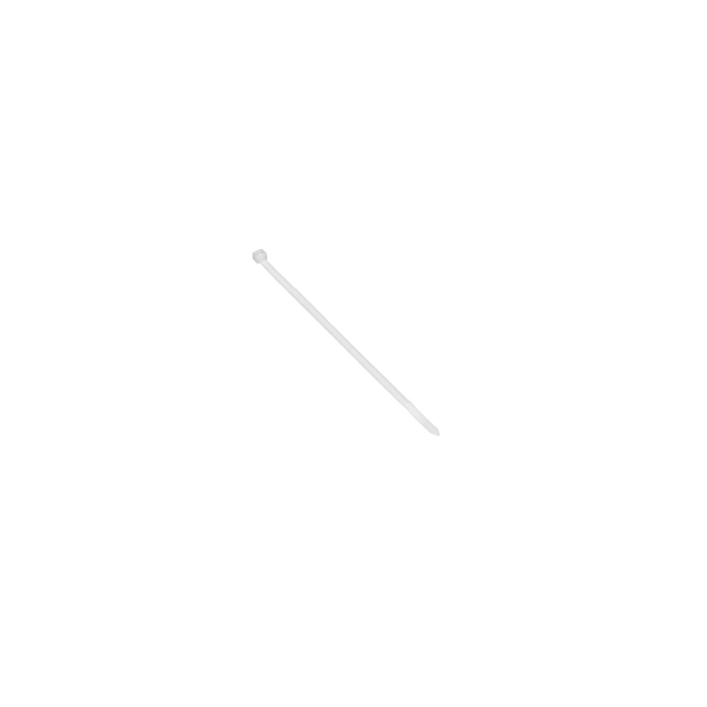 Kabelbindare, naturlig färg, bredd 4,8 mm, längd 200 mm, 100 stycken. Kabelbindare, naturlig färg, bredd 4,8 mm, längd 200 mm, 100 stycken.