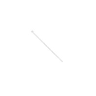 Kabelklämma, naturfärgad, bredd 4,8 mm, längd 250 mm, 100 stycken.