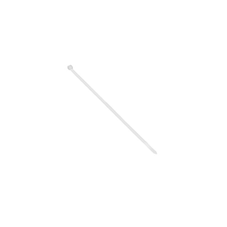 Kabelbindare, naturlig färg, bredd 4,8 mm, längd 300 mm, 25 stycken.