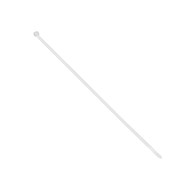 Kabelbindare, naturlig färg, bredd 7,5 mm, längd 500 mm, 100 stycken.