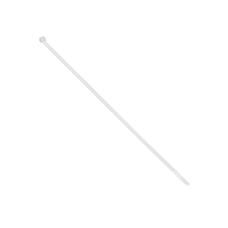Kabelbindare, naturlig färg, bredd 7,5 mm, längd 500 mm, 100 stycken.