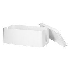 Kabelarrangör - kabelbox L, vit | HandlaSmidigt.se