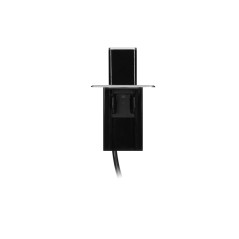 Möbeluttag med utdragbart uttag från bordsskivan med platt fräst kant, USB-laddare och 2 meters kabel, 3 uttag av typ F, 2 x…