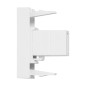 NÅGRA USB-data, modulärt uttag 22,5x45mm USB-data 2.0, adapter, vit