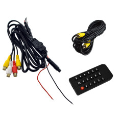 Hängande takmonterad LED-monitor på 15 tum med IR, FM, HDMI, USB, SD och 12V.