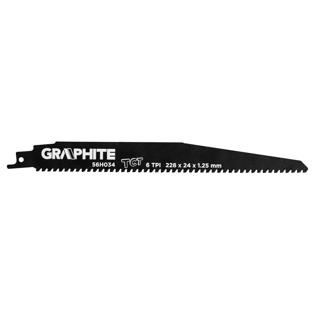 Sågblad för bågfil, HM, 228 x 24 x 1,25 mm, 6 TPI Sågblad för bågfil, HM, 228 x 24 x 1,25 mm, 6 TPI