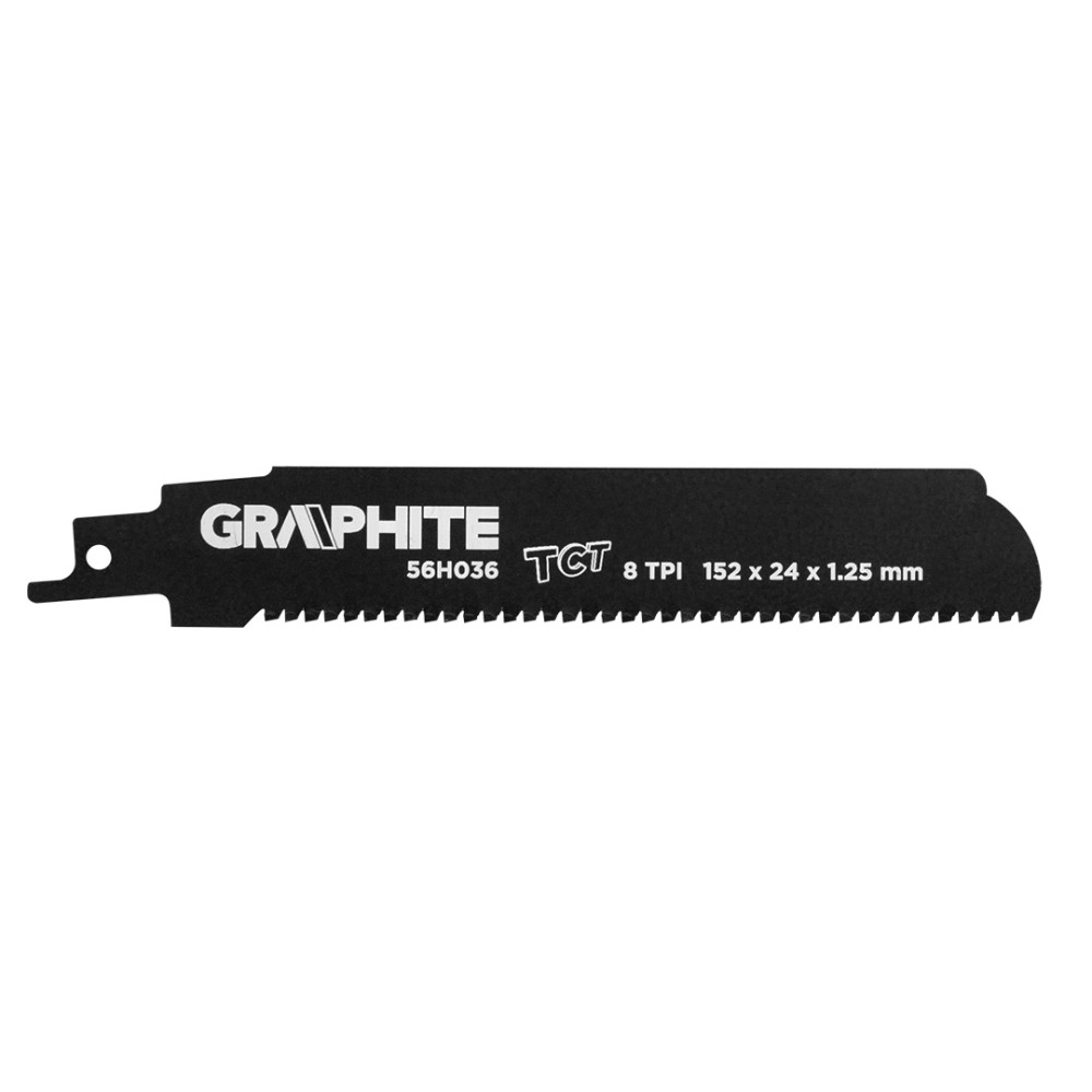 Sågblad för bågfil, HM, 152 x 24 x 1,25 mm, 8TPI Sågblad för bågfil, HM, 152 x 24 x 1,25 mm, 8TPI
