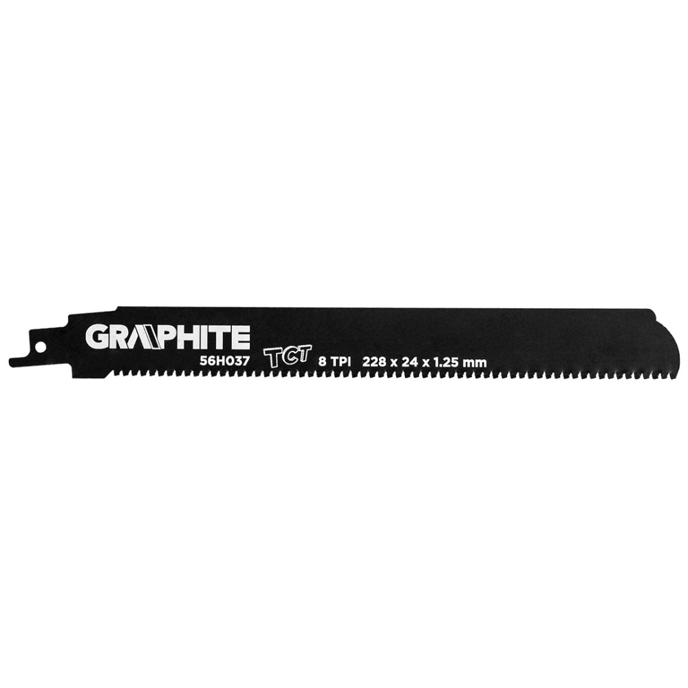 Sågblad för bågfil, HM, 228 x 24 x 1,25 mm, 8TPI Sågblad för bågfil, HM, 228 x 24 x 1,25 mm, 8TPI