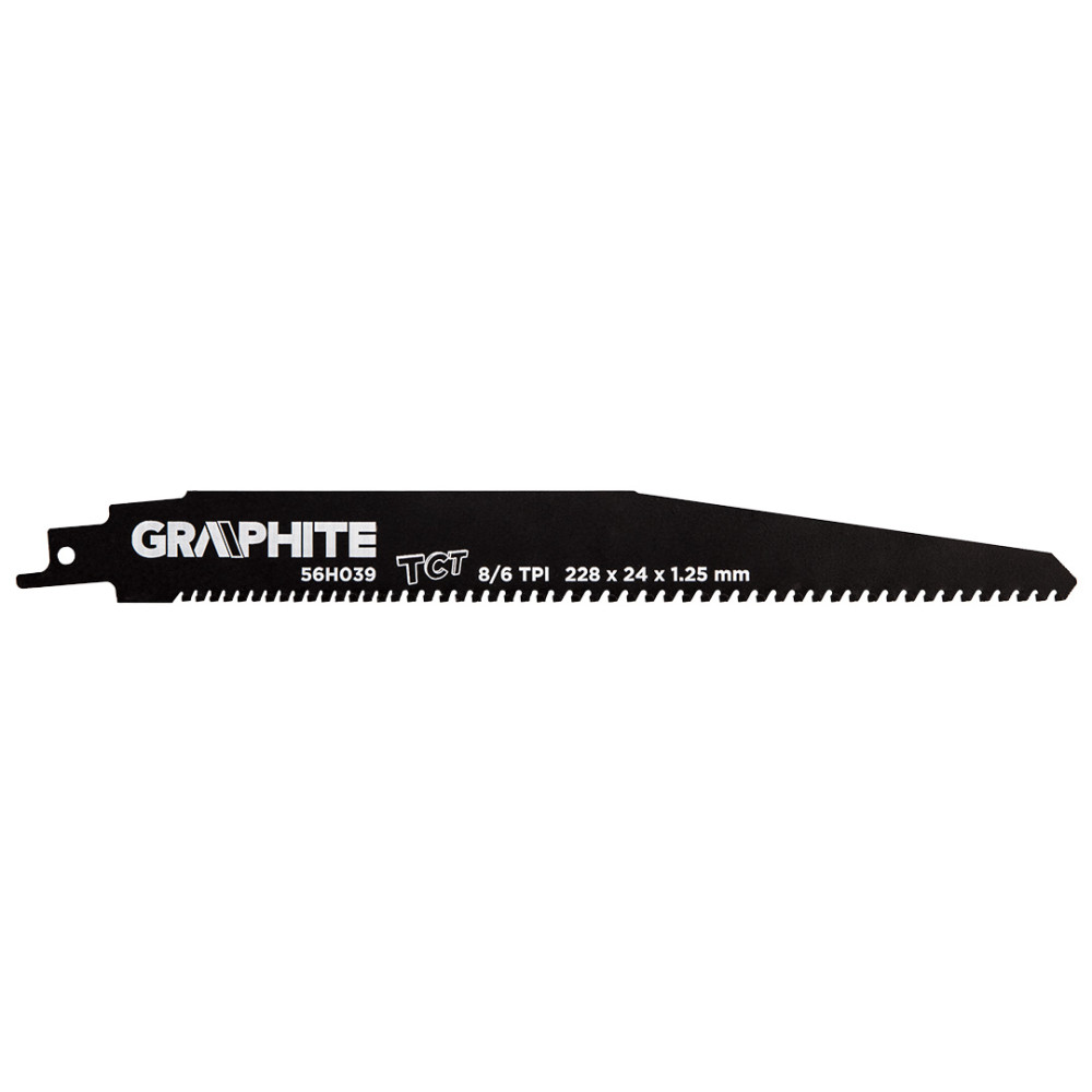 Sågblad för bågfil, HM, 228 x 24 x 1,25 mm, 8/6 TPI Sågblad för bågfil, HM, 228 x 24 x 1,25 mm, 8/6 TPI