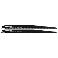 Sågblad för bågfil, HCS, 300 x 19 x 1,25 mm, 6TPI, 2 st.