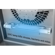 Oczyszczacz powietrza 6 w 1, lampa UVC, jonizator
