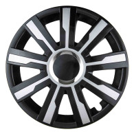 Hjullock svart silver mirage 15 tum