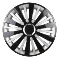 Hjullock Falcon 16 tum svart-silver