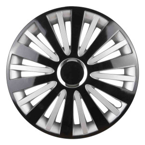 Hjullock Falcon 16 tum svart-silver