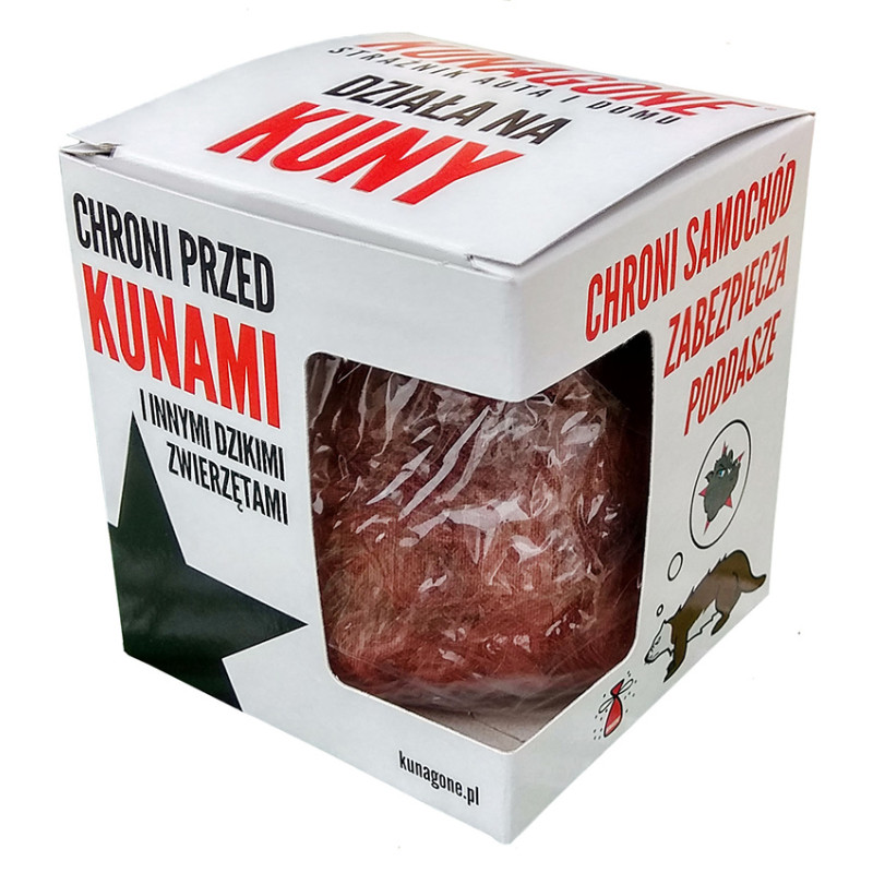 Skrämmer du bort mårddjur? Förpackning innehållande 1 styck produkt.