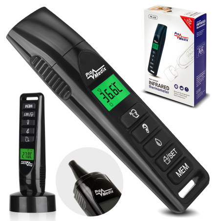 Termometer utan beröring, medicinsk infraröd Promedix PR-638