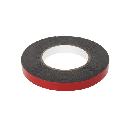 Dubbelhäftande skumtejp REBEL (1 mm x 15 mm x 10 m) svart