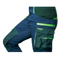 Arbetsbyxor PREMIUM, 62% bomull, 35% polyester, 3% elastan, storlek M