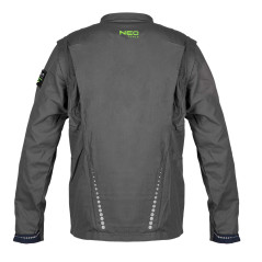 Arbetsjacka PREMIUM, 100% bomull, ripstop, storlek XL