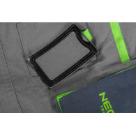 Ogrodniczki robocze PREMIUM, 100% bawełna, ripstop, rozmiar XL