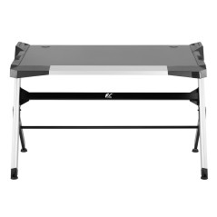 Svart stort RGB LED gamingbord NanoRS RS150 med en maxvikt på 50 kg, höjd 780 mm.