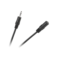 Kabel JACK 3,5 kontakt - uttag 1,8m