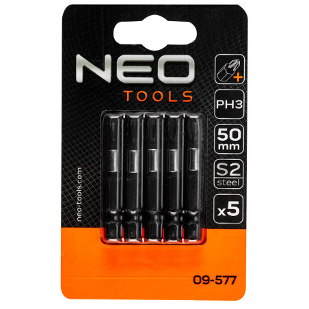 Slagbits S2, 50 mm, PH3 - 5 stycken.